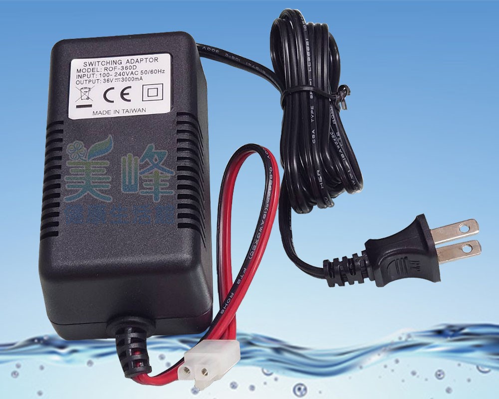 直流馬達，台灣淯成TL-1210大流量家用型RO逆滲透馬達適用600G，含3A/36V變壓器