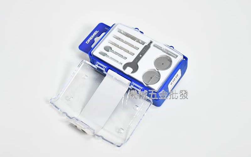 DREMEL {真美牌} 254.736 Dremel 736 迷你玻璃石工 8件組,手工具