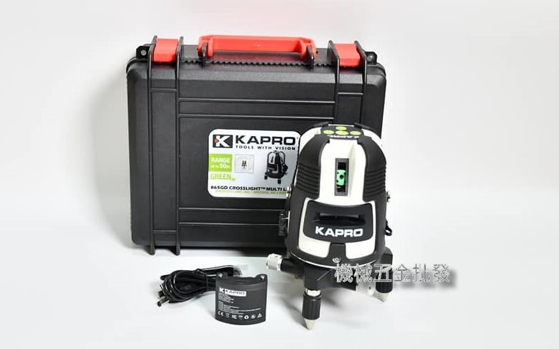  KAPRO {以色列}  865GD 綠光雷射水平儀 4V1H1D,測量工具