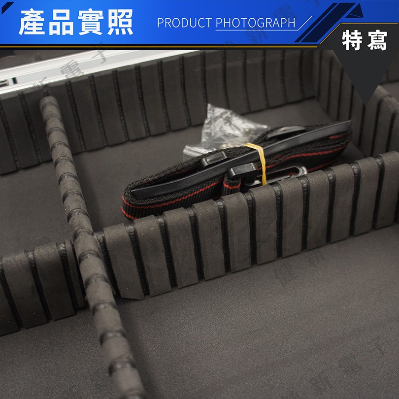 中型白鋁箱直條 工具箱 425x285x120mm