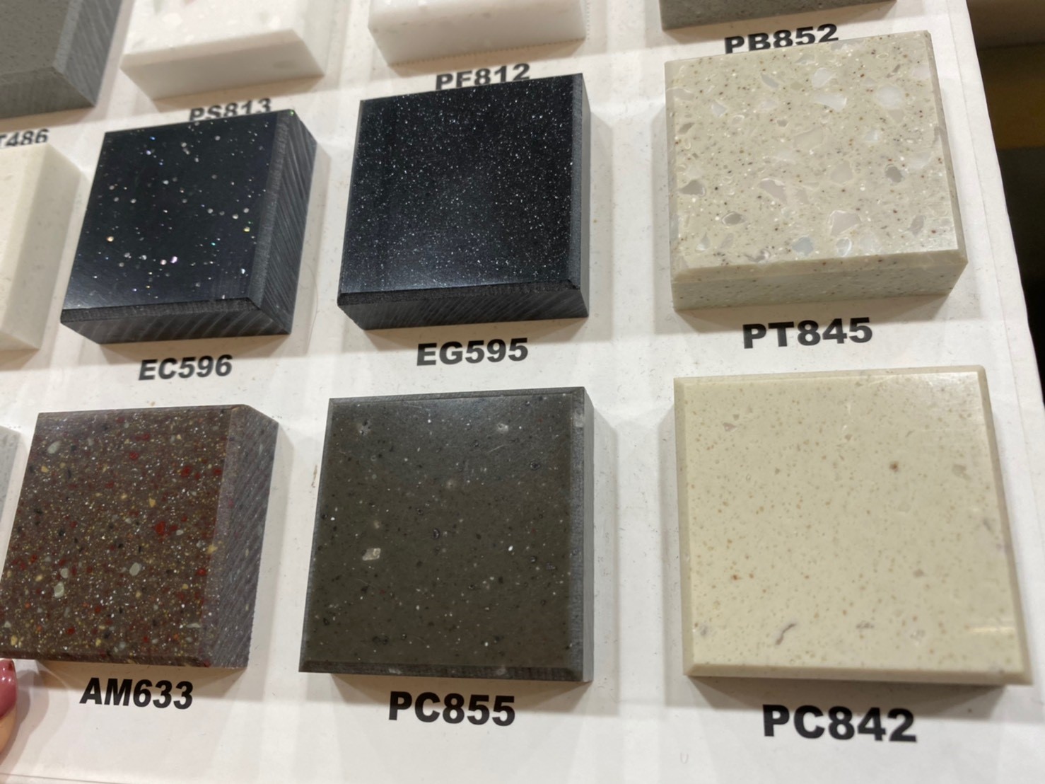 人造石檯面(樂天)目錄