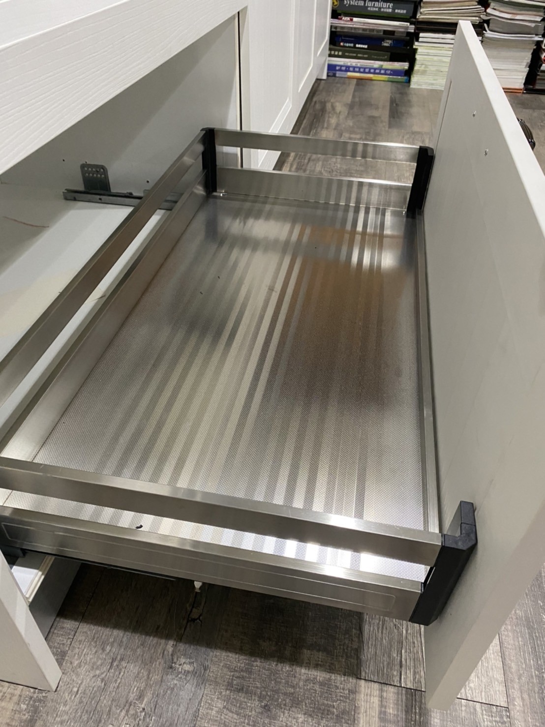 緩衝多功能座式平板抽藍