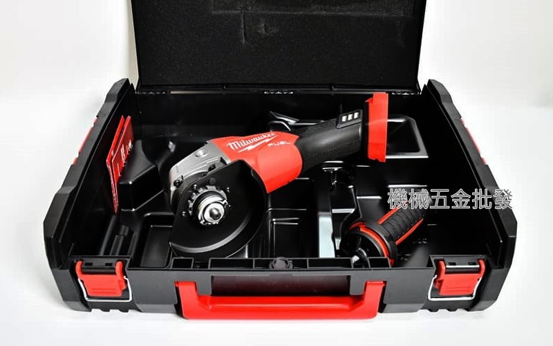 Milwaukee {美沃奇} M18 FSAG100X-502X 4吋 18V充電式無刷砂輪機,電動工具