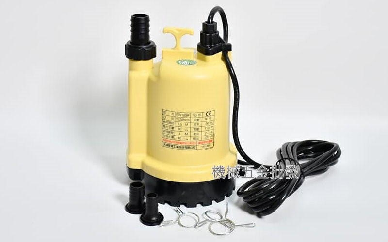 WALRUS {大井}  PW-100A 沉水馬達 抽水機 家用型沉水泵浦,電動工具