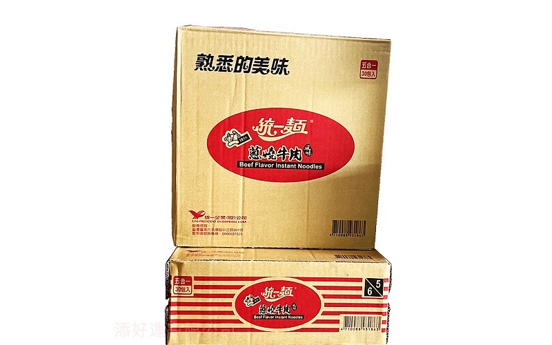統一蔥燒牛肉麵(30入/箱)