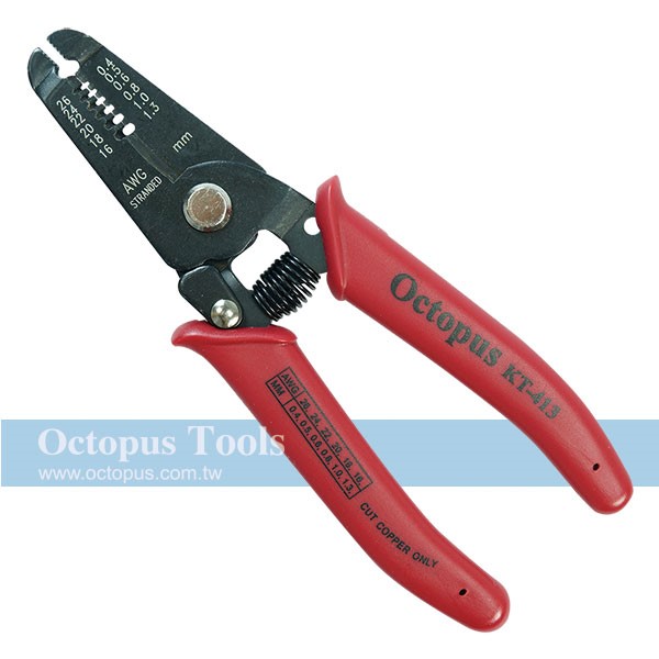 剝線鉗 511.413 (16~26AWG) Octopus