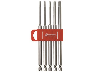 長型六角起子頭組 HHL-150 (5支/組) ALSTRONG