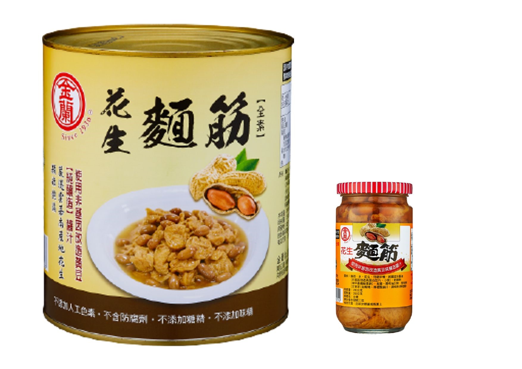 金蘭花生麵筋 3KG 土豆麵筋 