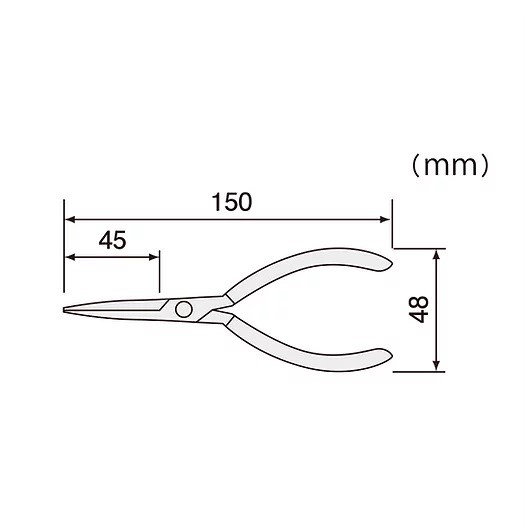 E型扣環鉗 PZ-01 (溝徑:3~4mm) 日製ENGINEER