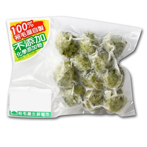 裕毛屋自製【菠菜魚丸】