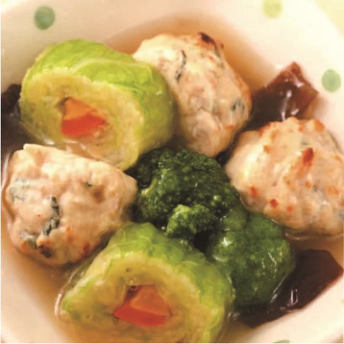 蔬菜雞肉丸子,100%天然無添加,家常菜料理