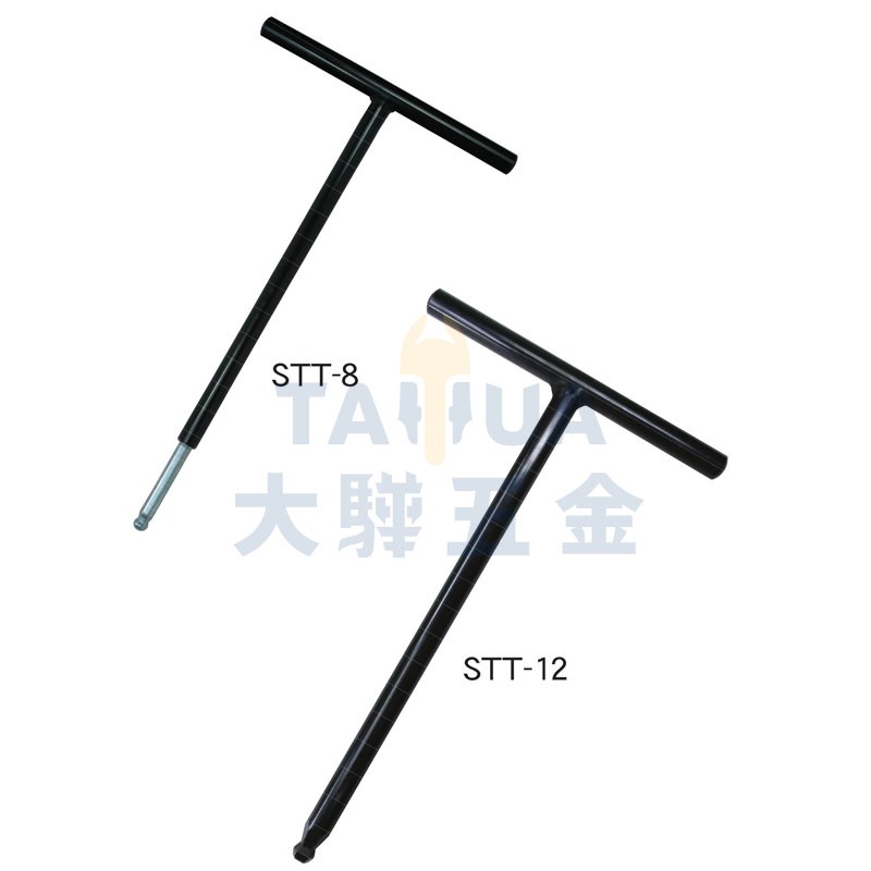 白金多角型T型鐵柄六角板手 STT EIGHT