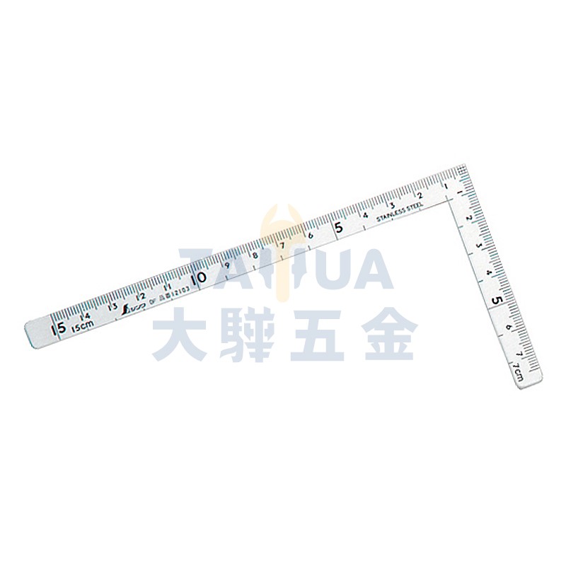 小型角尺(五寸法師) 15*7.5cm NO.12103 日製SHINWA