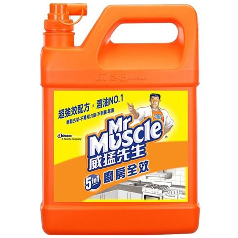 威猛先生-廚房清潔劑(加侖桶)
