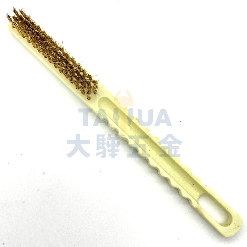 膠柄銅刷4行 義發