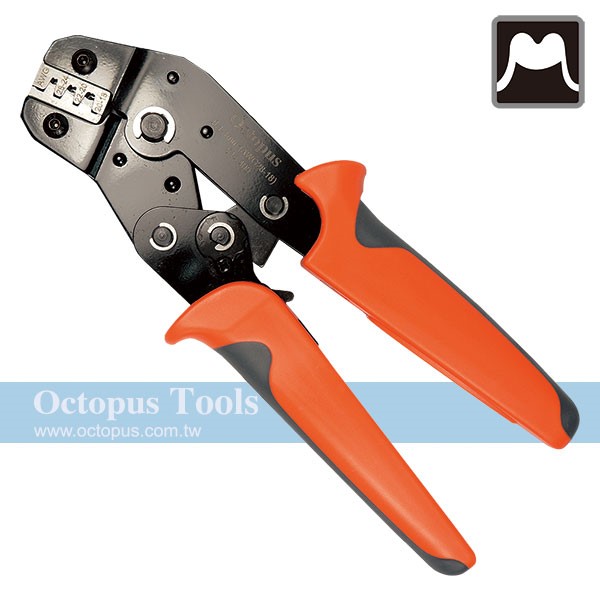 接續端子棘輪壓著鉗 514.400 (AWG 28~18#) Octopus