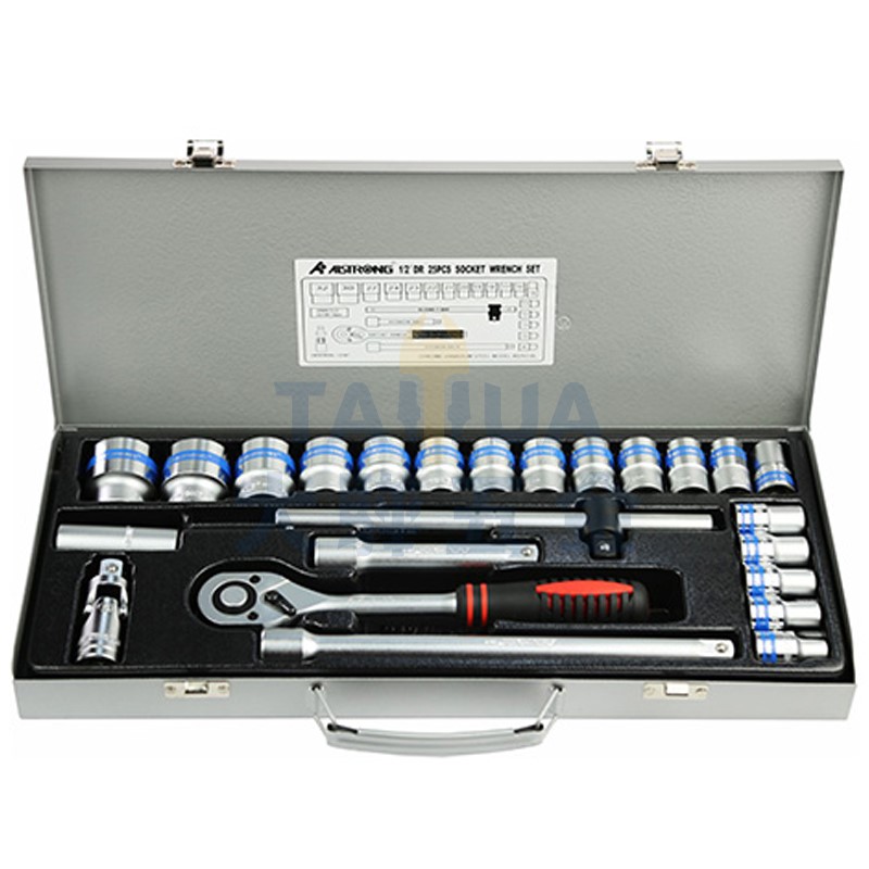 1/2"套筒組 4025G-BL (25件/組) ALSTRONG
