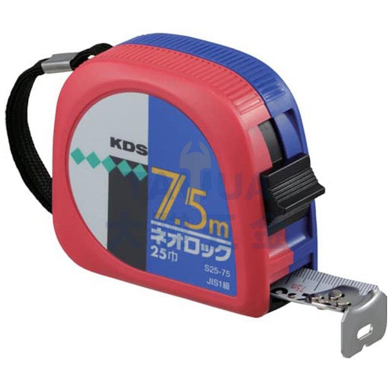 鋼捲尺 7.5M*25mm KDS
