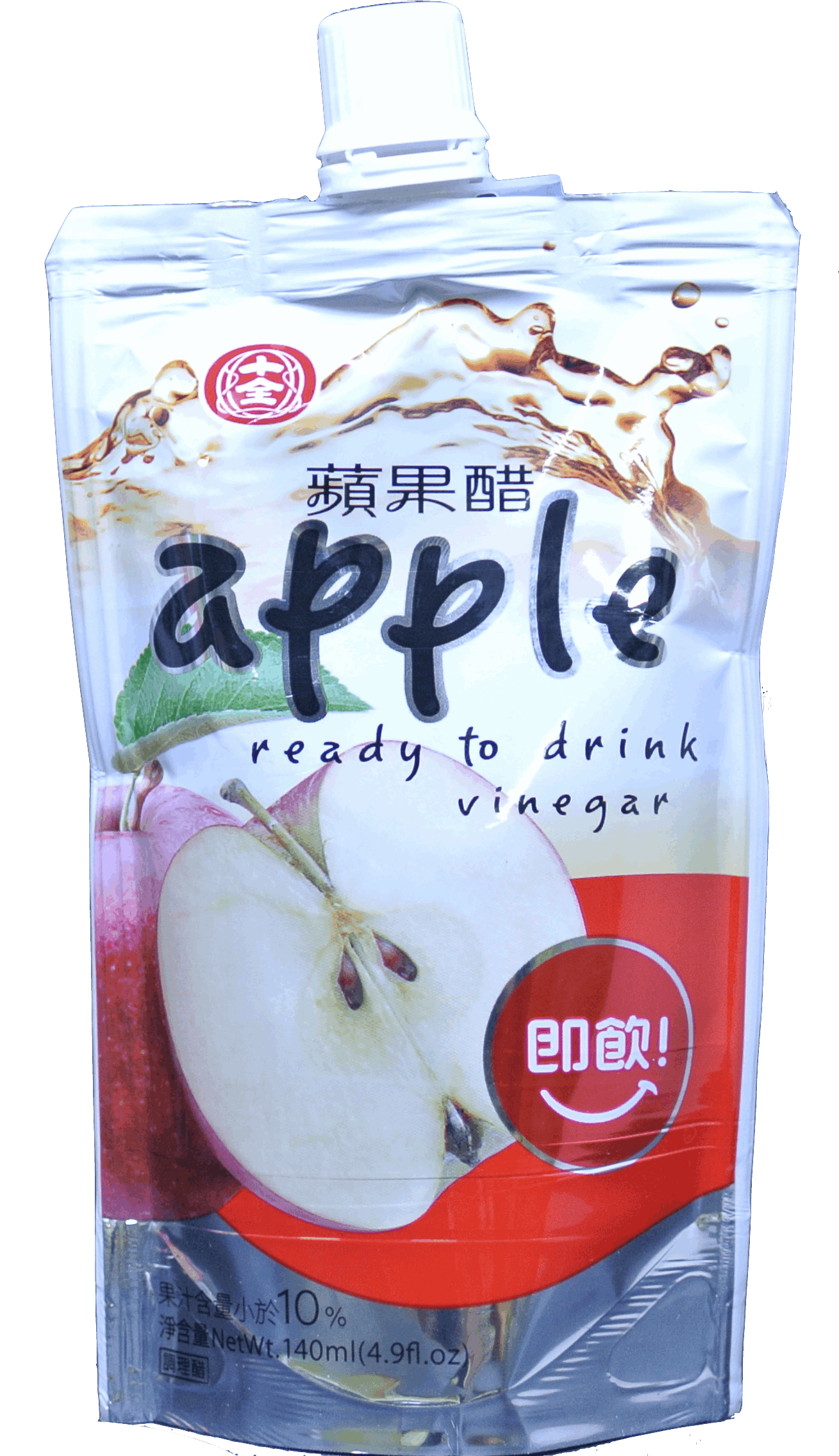 十全蘋果醋飲料 140ml*24入