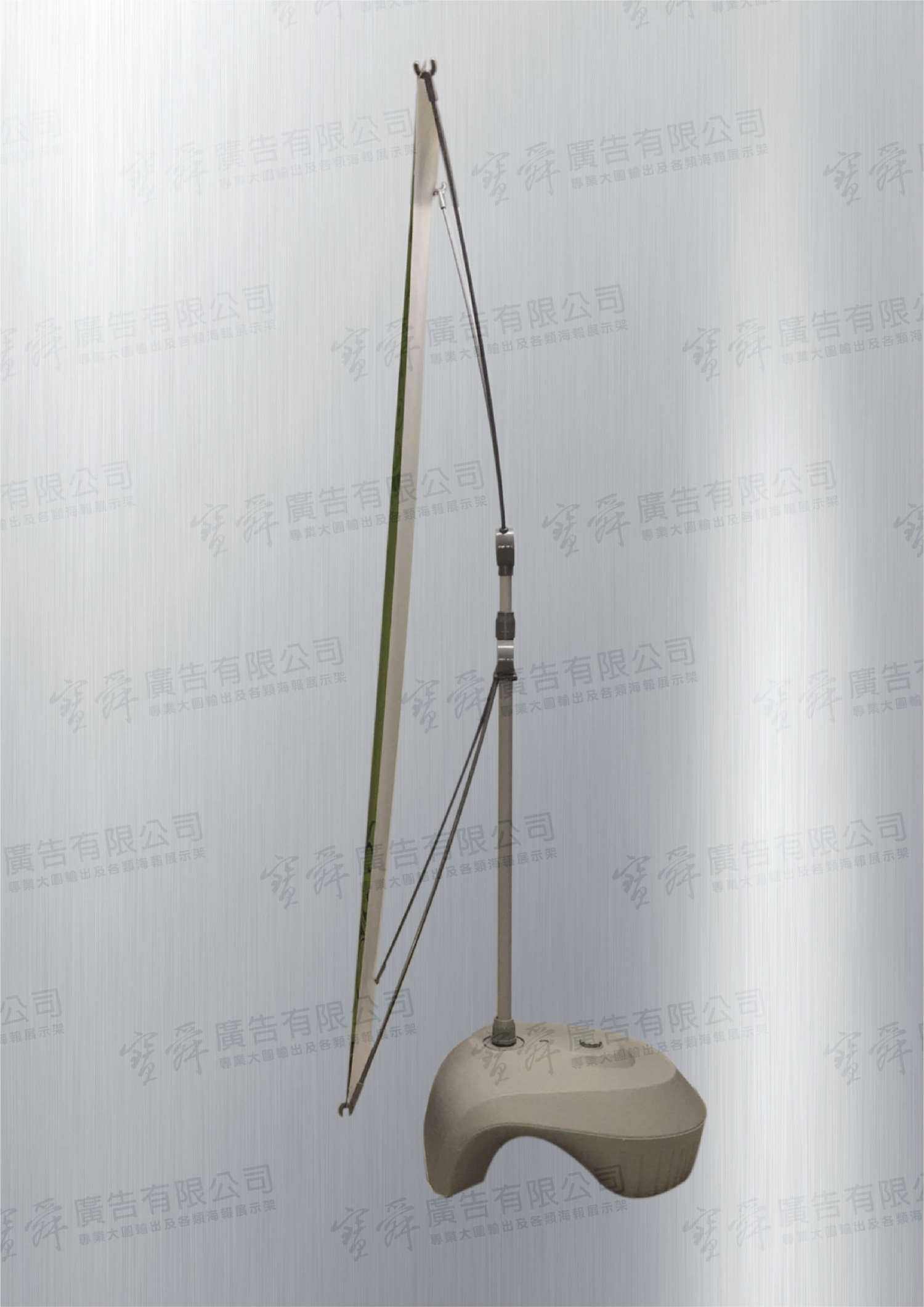 戶外注水X型展示架-單面