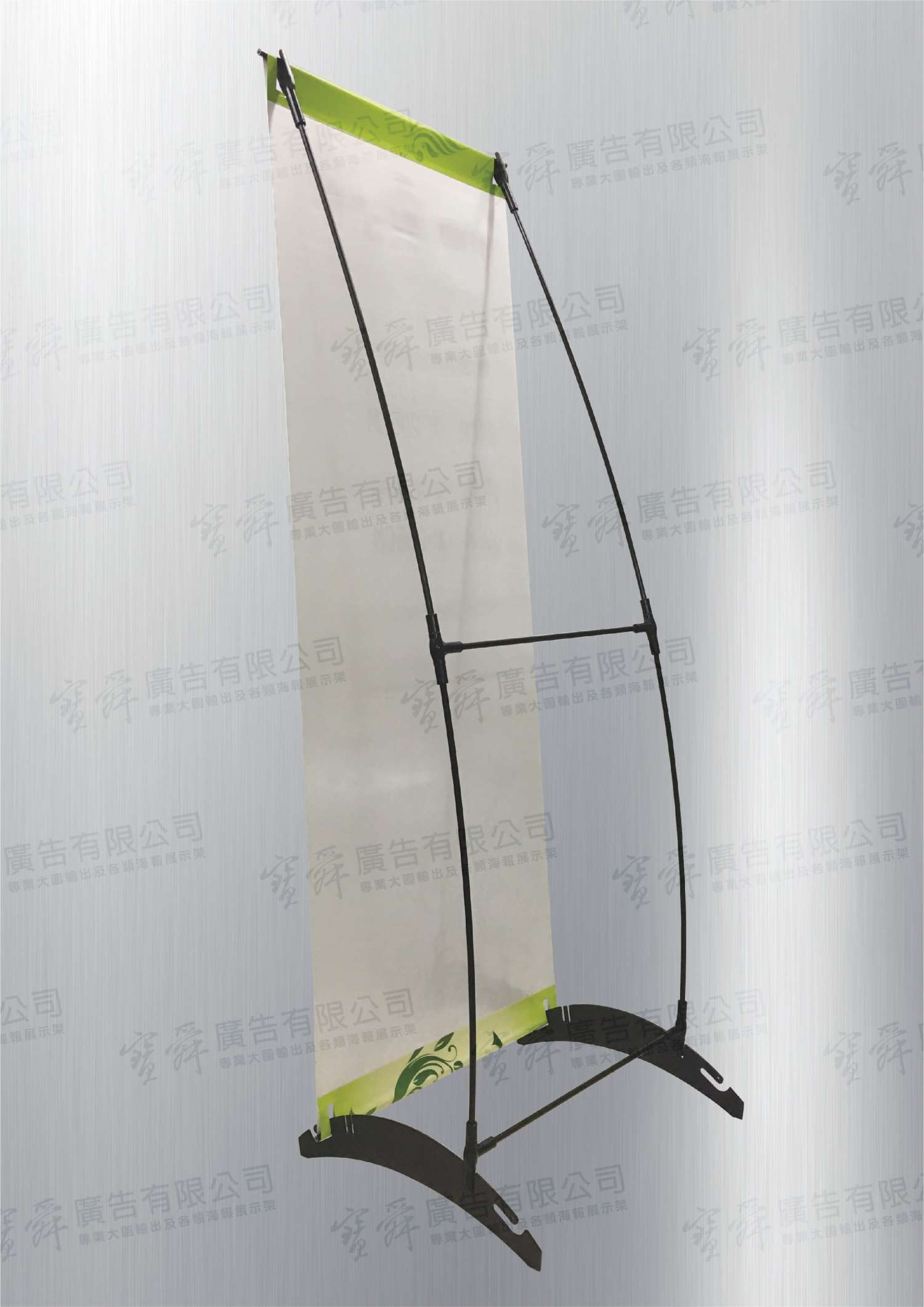 H型展示架-單面 60X160CM
