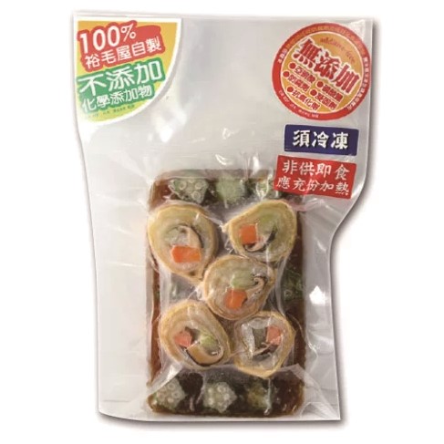 素食年菜,素食三色捲