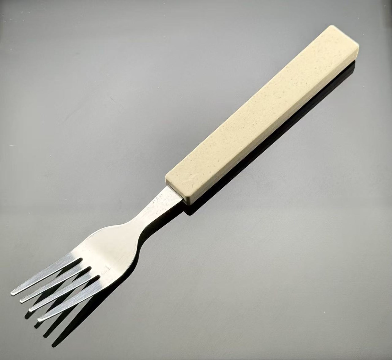 ET-2073 小麥柄三件式不銹鋼餐具組