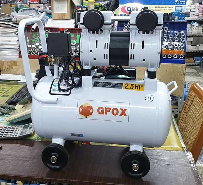 超靜音無油式空壓機2.5HP 25L,氣動工具