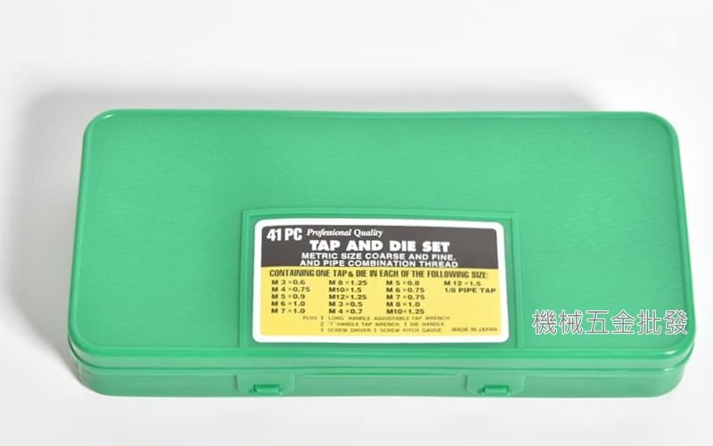 SKC #850R 41件組 公制 絲攻圓駒組,手工具