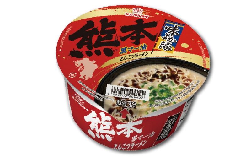 MARUTAI【黑芝麻油豚骨熊本拉麵 (碗裝)】