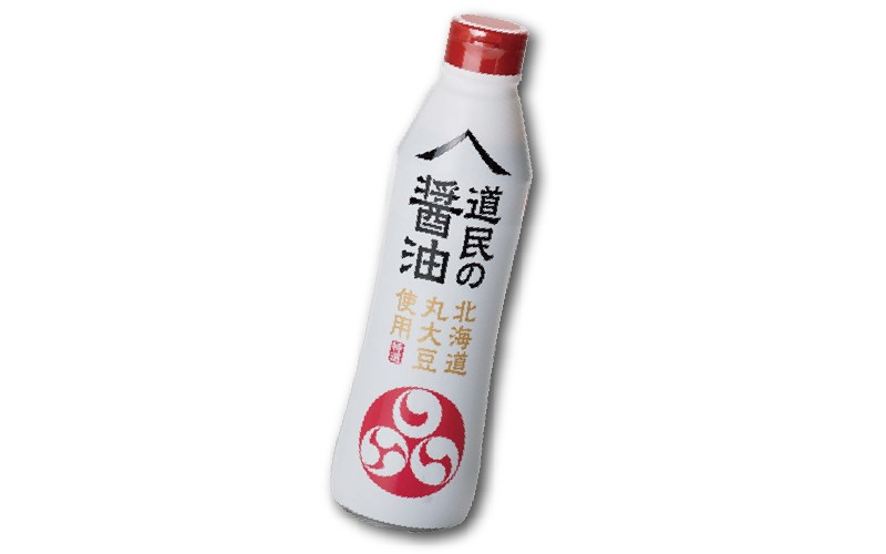 福山釀造【道民丸大豆醬油】450ml