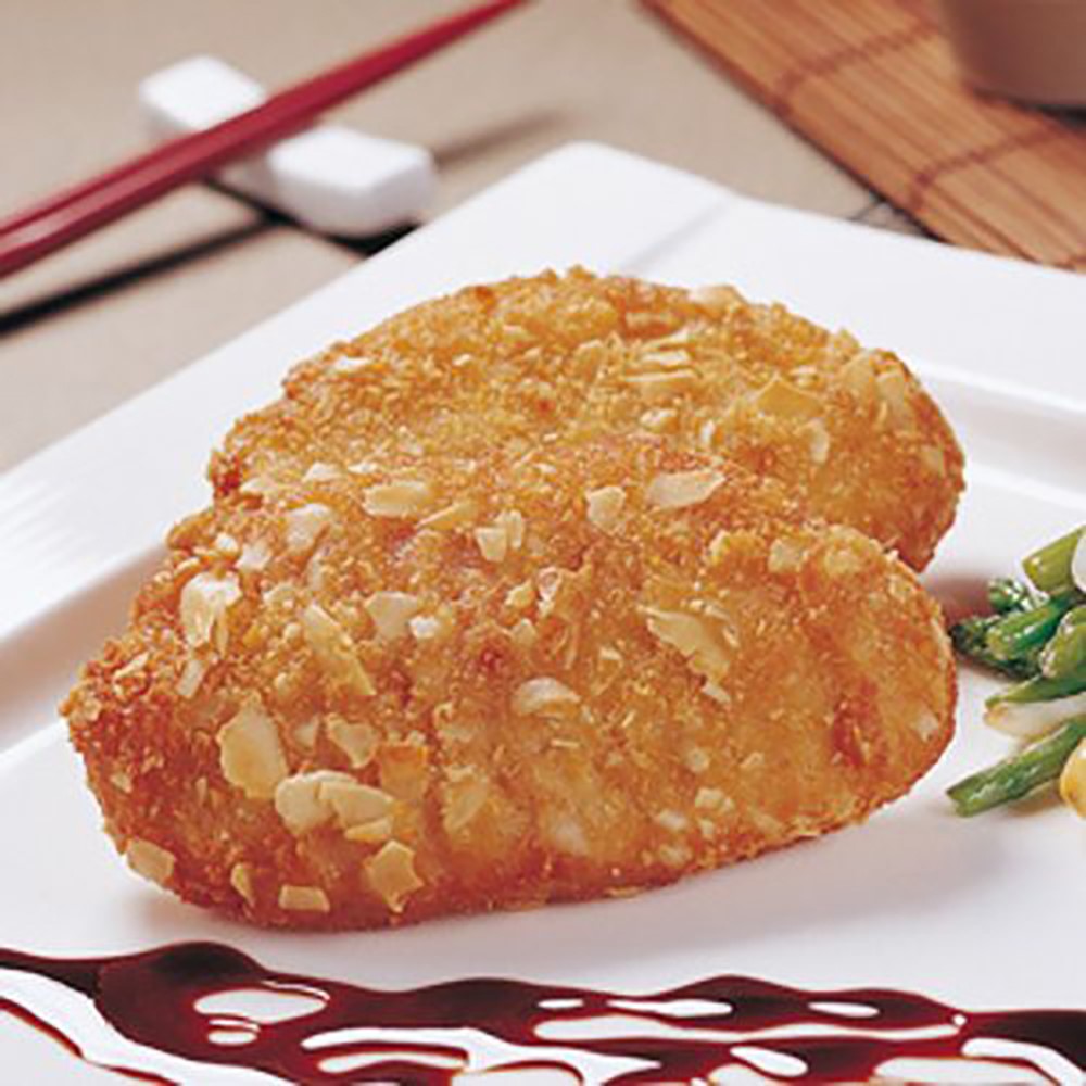 杏酥雞塊（奶蛋素） 