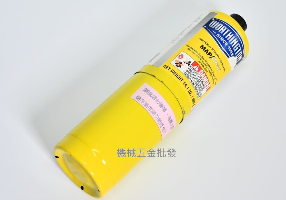 Worthington MAX/Pro™ 焊接瓦斯罐 淨重:14.1OZ./400g 美國製,手工具
