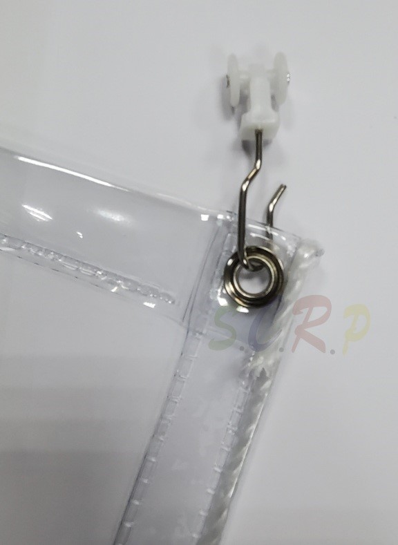 透明塑膠布 划軌冷氣簾