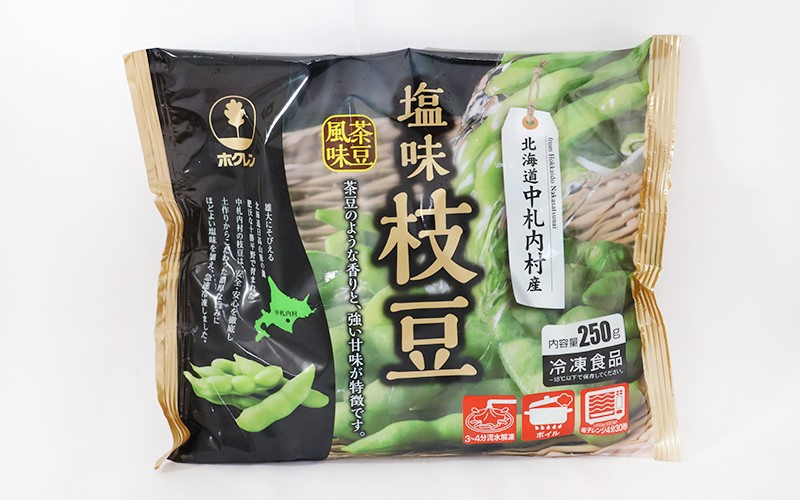 日本北連農協【冷凍鹽味毛豆250g】