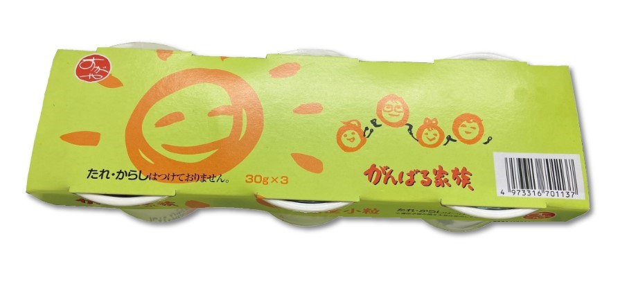 加油家族3杯裝納豆-菅谷