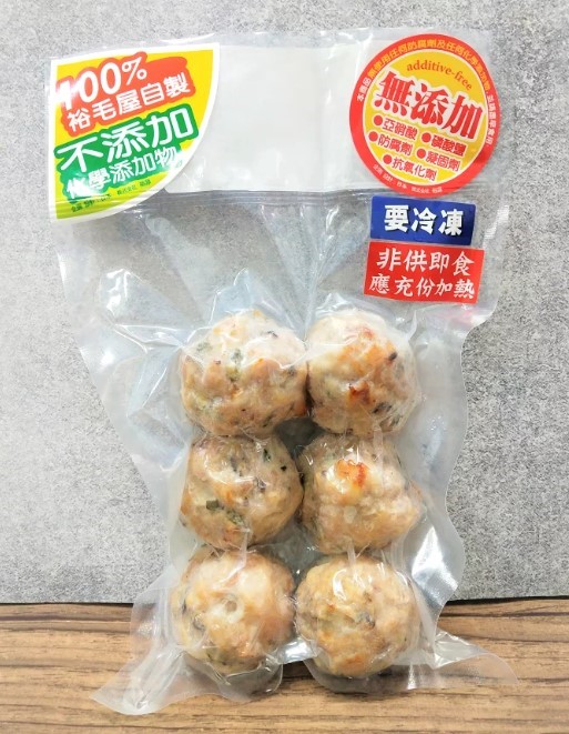 紫蘇鳥蛋雞肉丸子