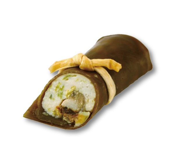 牡蠣海菜昆布捲