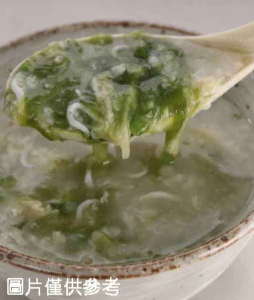 翡翠吻仔魚粥