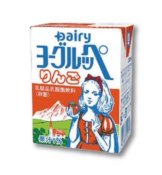 南日本酪農【蘋果乳酸飲料】(200ml) 