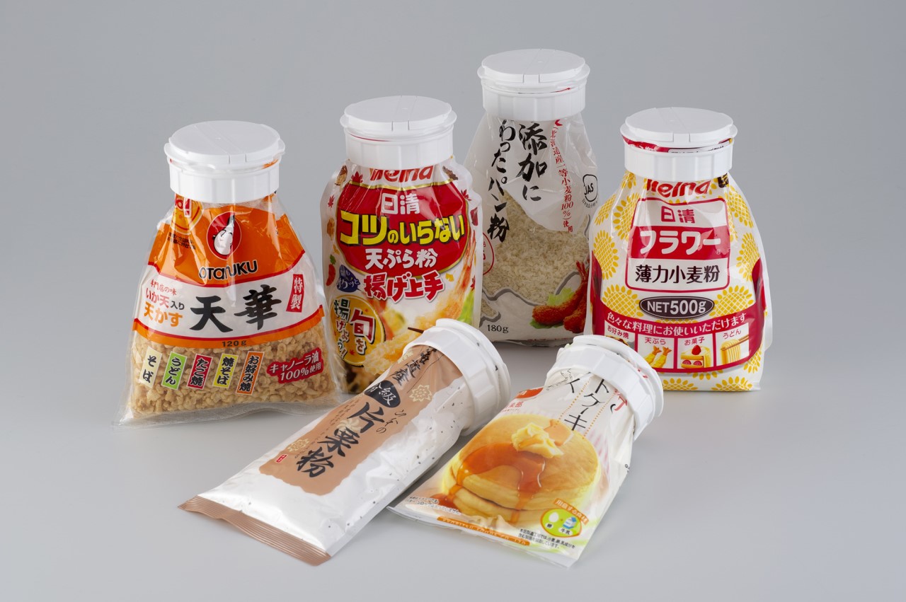 INOMATA【粉末收納蓋】