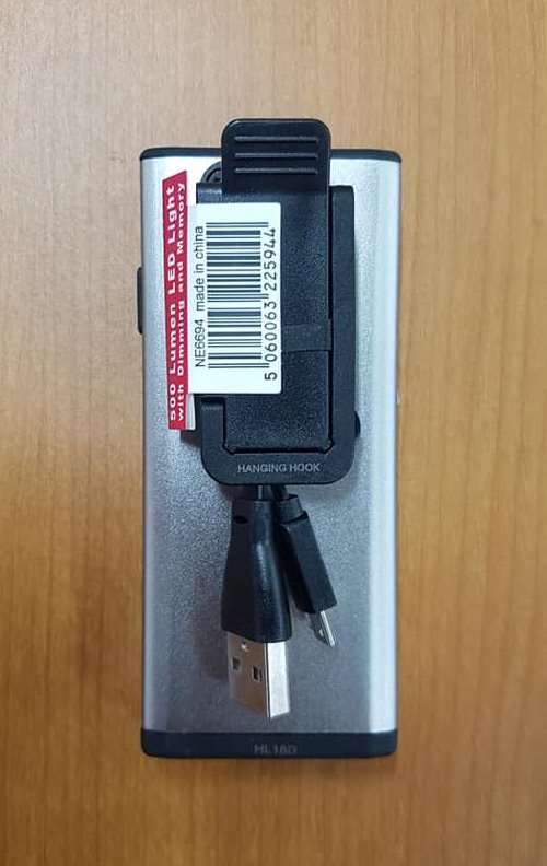超薄型充電可調光 LED燈  NB6694TB 銀色,手工具