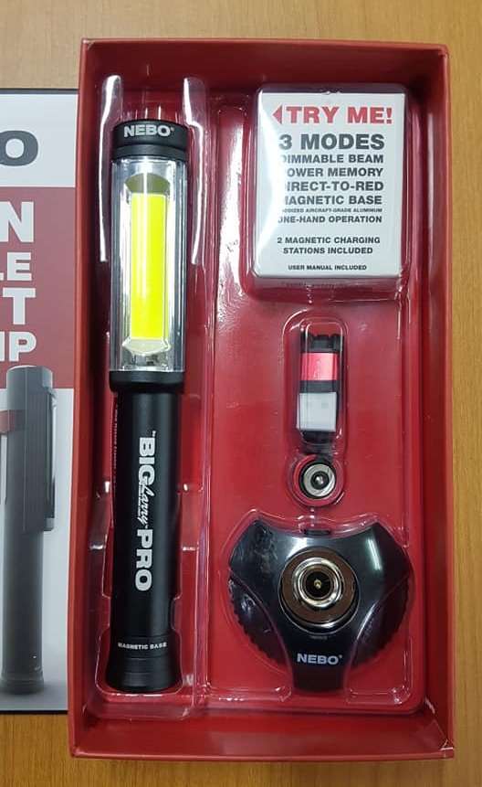 BIG Larry PRO 強力手電筒 專業充電板,手工具