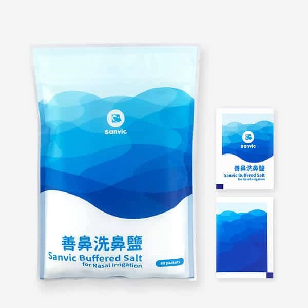 善鼻 洗鼻鹽 60小包 / 善鼻木糖醇 28小包 Sanvic 美術藥局 官方公司貨