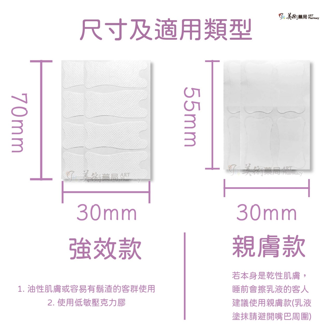 舒眠膠布 一般(親膚) / 加強(強效) 32片裝 德國矽膠 止鼾貼 善鼻 Sanvic【買10包贈1包】美術藥局