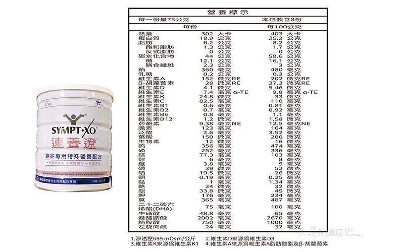 速養遼 癌症專用特殊營養配方奶粉 600g 美術藥局 官方公司貨