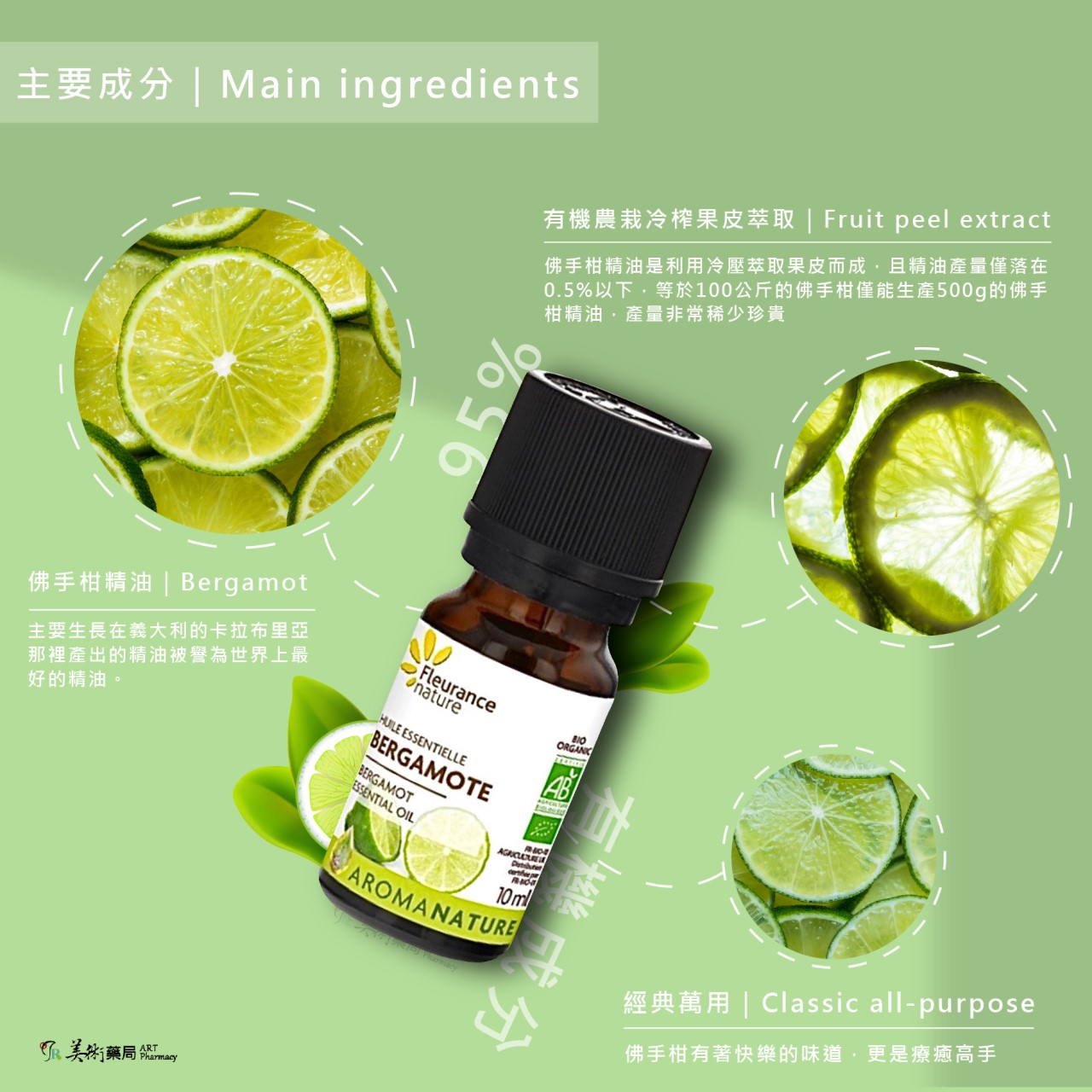 芙樂思 佛手柑 檸檬 甜橙精油 天然精油【買1盒 贈夾式擴香或開運水晶1個】美術藥局｜實體經營