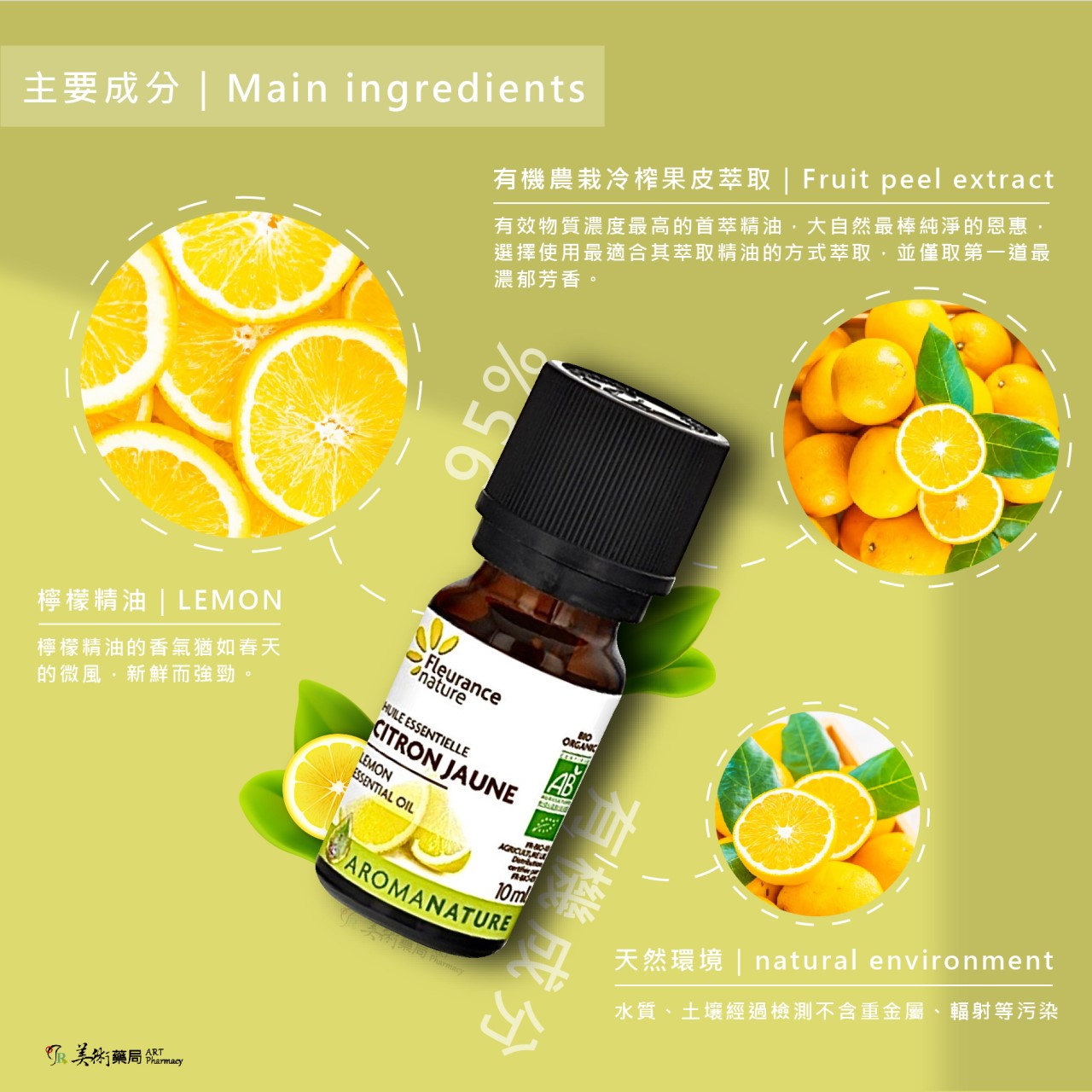 芙樂思 佛手柑 檸檬 甜橙精油 天然精油【買1盒 贈夾式擴香或開運水晶1個】美術藥局｜實體經營