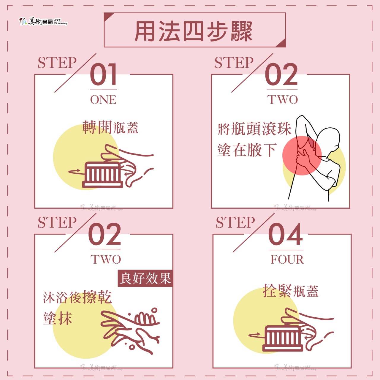 優得芬 止汗噴霧劑 30ml 止汗 噴霧 英國 / 施巴體香露 75ml 檸檬 海洋 48h / 花蝴蝶滾珠式體味消除劑 美術藥局 公司貨