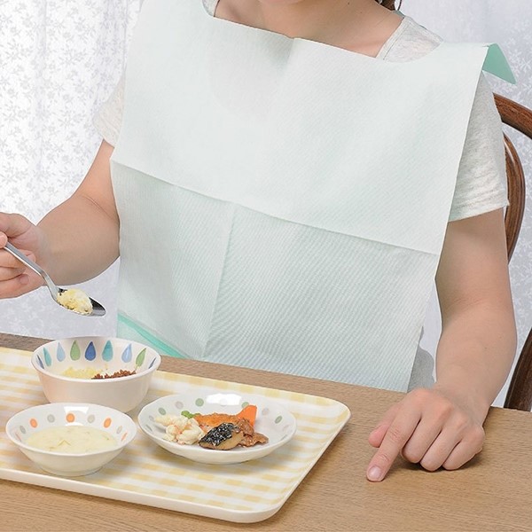 【老人當家】【幸和】TacaoF拋棄式成人圍兜 一次性餐用圍兜 大人圍兜